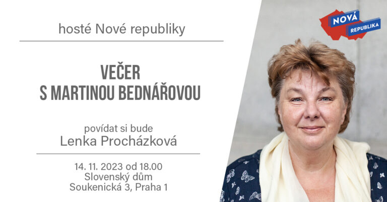 Pozvánka na diskusní večer